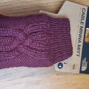 Northface Minna mittens woman size xs/s